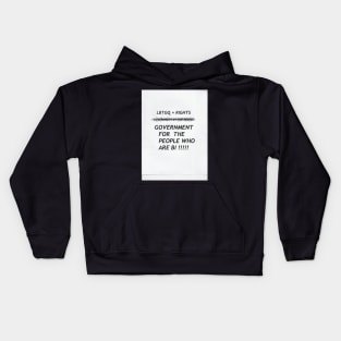 LBGTQ rights Kids Hoodie